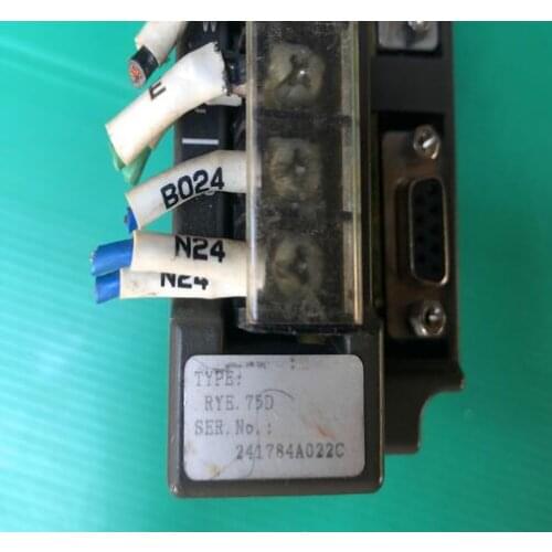 RYE.75D servo driver , used one , 90% appearance new , test goods , free shipping