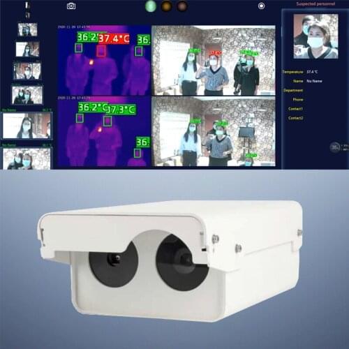 DM60-WS1 PLUS AI intelligence Detect Monitoring Voice Face Recognition Thermal Camera Face abnormal device