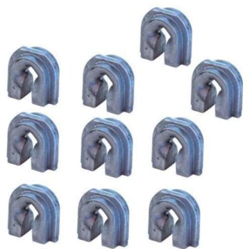 20 X Trimmer Eyelet FOR SHINDAIWA 375 450 ECHO SRM230 SRM-266 Strimmer HEAD retainer BRUSHCUTTER Nylon line Aluminum Sleeve