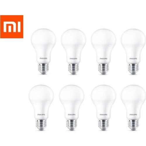 Xiaomi Philips 8W E27 2700K-6500K 800lum Warm-White Color LED Bulb Light energy-saving Lamp Non-Smart version