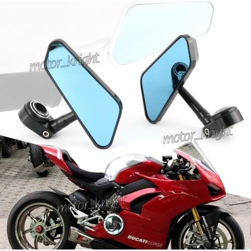 Racer Motorcycle CNC Handle Bar End Rear side mirror FOR DUCATI 2018 2019 2020 PANIGALE V4 V4R V4S 959 PANIGALE 1299 1199