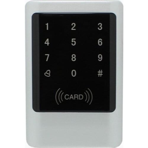 1000User Metal Water-Proof Touch Keypad ID Card Password Door Access Control System