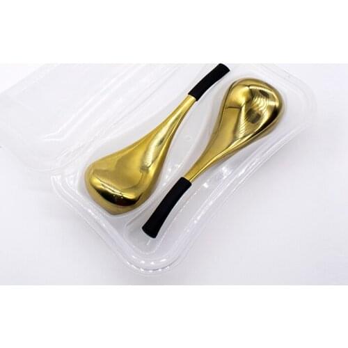 2PCS Face Skin Cryo Sticks Facial Ice Globes Stainless Steel For Massage Neck Eyes Anti Puff Anti Aging Facial Treatment Tools