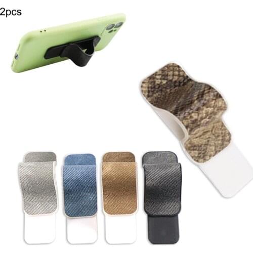 2PCS Universal 3-in-1 Folding Phone Stand Push-pull Phone Holder Bracket Mount