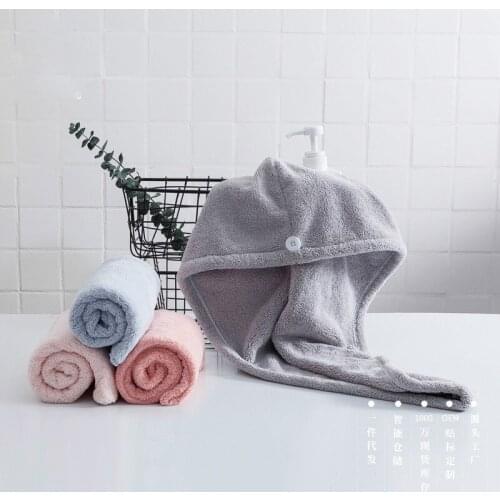 Women Super Absorbent Quick-drying Thicker microfiber Bath Towel Hair Dry Cap Salon Towel rapid drying hair towel child