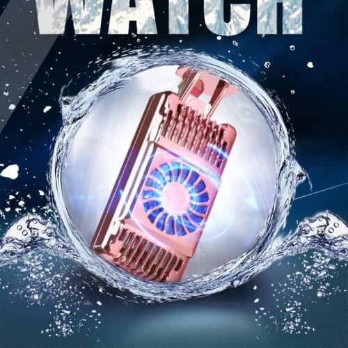 Radiator Cooling Mute Fan Rapid Cooling Semiconductor Refrigeration Wireless Endurance Compatibility For All Mobile Phones