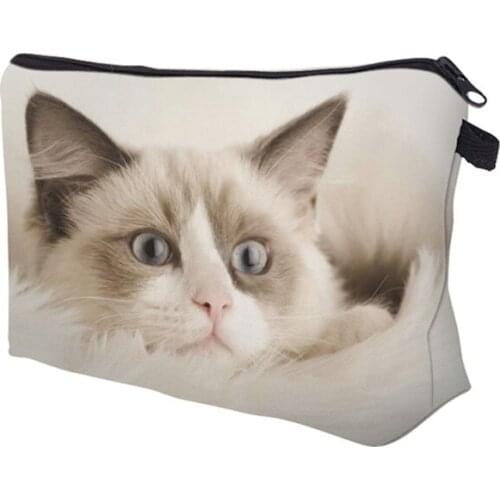 Cosmetic Travel Organizer Bags Make Up Bags Cosmetic Pouch Fashion Fruit Pattern Women Makeup Bag Neceser Pouch Kosmetiktasche