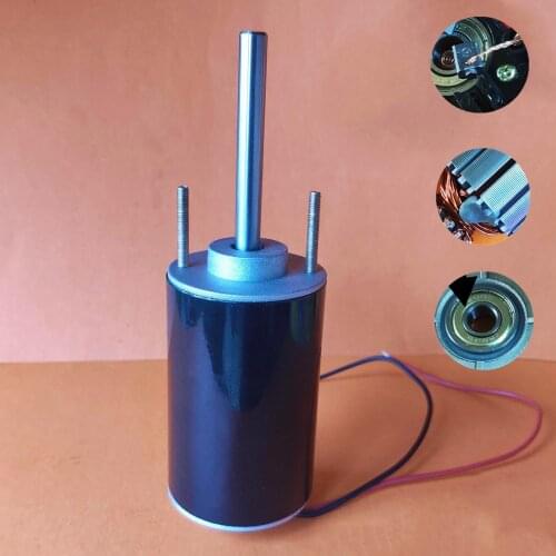 Big Torque DC Motor 12V 4200RPM 24V 8000RPM For Earthworm Belly Opener Machine