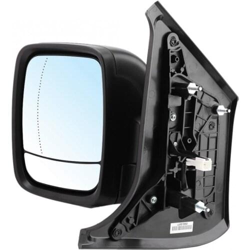 Electric Black Rearview Reflector Mirror Left Side 4422962 Fit for Renault Trafic 2014- 4422988 4422997 93451848 95517318