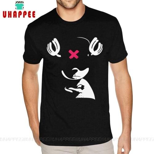 Short Sleeve Round Neck Pre-Cotton Chopper Strawhat Crew One Piece T Shirts Cheapest Mans S Tee-Shirt