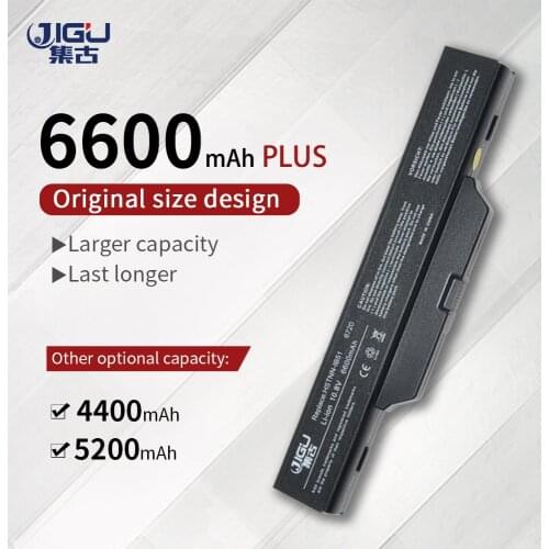 JIGU 6CELLS GJ655AA HSTNN-IB51 IB52 Laptop Battery For HP COMPAQ 510 610 615 6720 6730 6735 6820 6830S