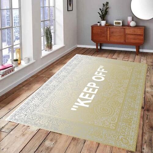 Keep Off Classic 8 Patterned Rug, Non-Slip Kitchen Rug,Corridor Carpet,Area Rug, modern Carpet, Design Rug,Themed Carpet