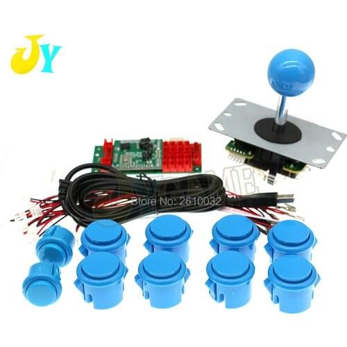 PC & XBOX Game DIY Arcade Rocker USB Encoder With Classic 5Pin Joystick Copy SANWA Push Button