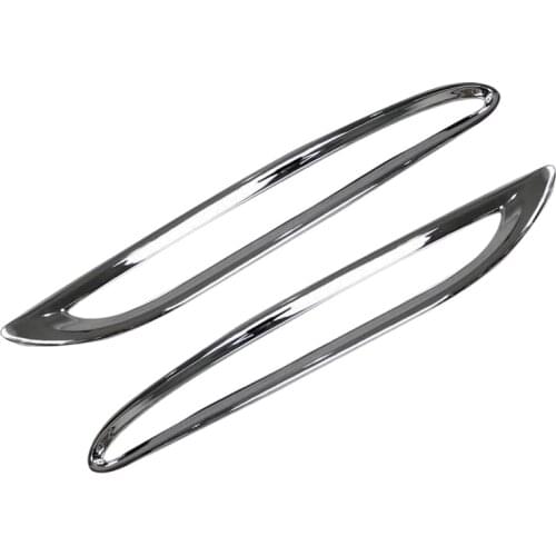 Fit for Mercedes-Benz New E-Class W213 E300 Sedan Sport 2017 2018 2019 2020 Chrome Rear Fog Light Lamp Cover Trim