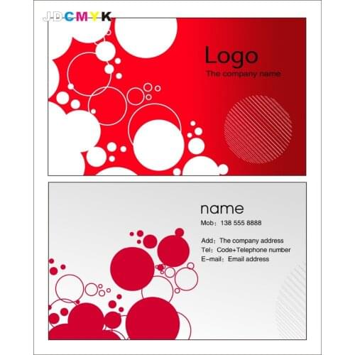 Custom print 500 BUSINESS CARDS 2SIDED PRINT only need 25.5usd M2 tamplates