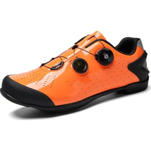Jumpmore Professional Non-lock Riding Shoes Unisex Road Bike Shoes Race Shoes Size 36-46