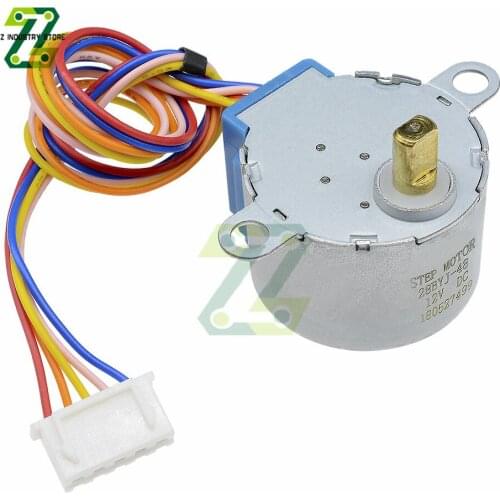 28BYJ-48 DC 5V 12V Step Motor Reduction DC Gear Stepper Motor 4 Phase Step Motor For Arduino Diy Kit