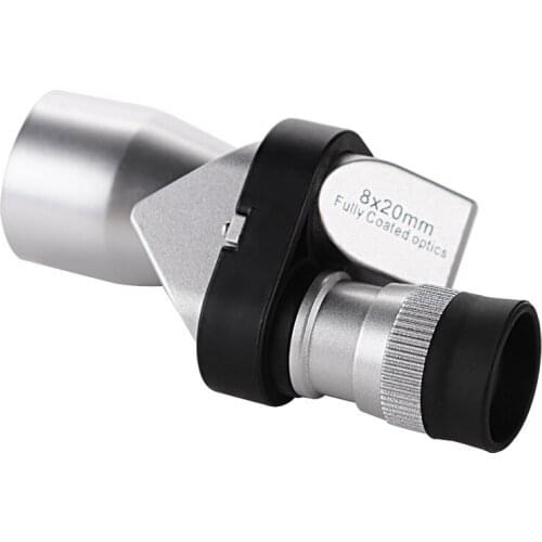 Corner telescope monocular HD high magnification optical mini pocket 8 times telescope outdoor small binoculars compact