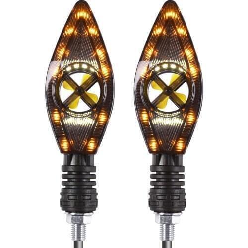 Motorcycle Turn Signal Lights Moto Amber Indicators Flash Flowing Lamp For Aprilia RSV MILLE RSV4 TUONO Benelli tnt600 tnt300