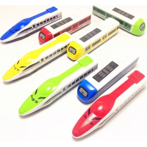 High-speed Train Simulation Model Children Pull Back Toy Desktop Decor Educational Toys Boys Children Collection Gift