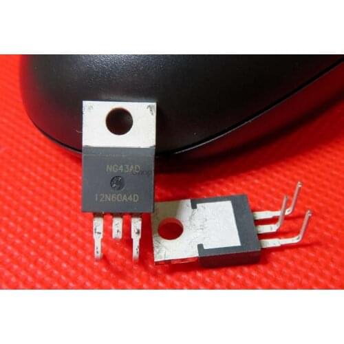 10PCS HGTP12N60A4D 12N60A4D 12N60A4 TO-220 12A 600V Power IGBT