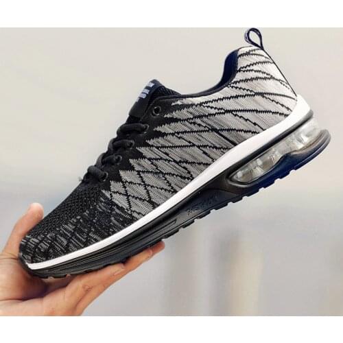 2021 Men Sneakers Running Shoes for Men Summer Mesh Breathable Sports Shoes Fashion Trainers Mens Shoes Plus Size