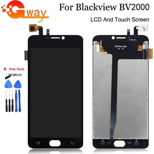 5.0" For Blackview BV2000 LCD Display Touch Screen Digitizer Assembly For Blackview BV2000S LCD Touch Sensor Phone Replacemence