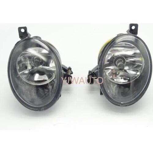 Car Fog Light For Volkswagen VW Touareg 2011~2014 Auto Fog Lamp Car Front Bumper Grille Driving Lamps Fog Lights Set Kit