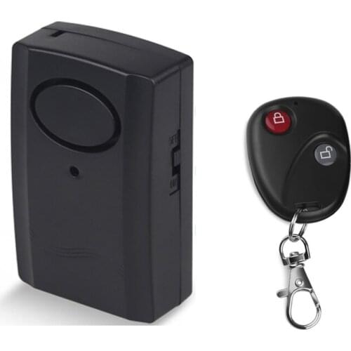 9V Motorcycle Anti-theft Security Alarm 120db Wireless Alarm Door Moto Sensor Detector Alarm Motorcycle Alarms Remote Control