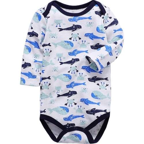 Baby Boys Girls long Sleeve Romper One-pieces kids clothes bodysuit Outfits baby clothing
