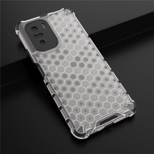 For Xiaomi Poco F3 Case Rugged Soft Silicone Frame Hard Transparent Back Cover Armor Shockproof Phone Case For Xiaomi Poco F3