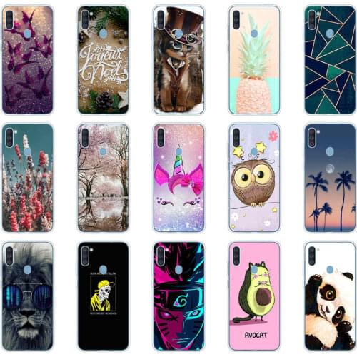 Case For Samsung Galaxy A11 Cases Full Protection Soft Silicon TPU Back Cover For Samsung A11 Bumper A 11 Funda Coque