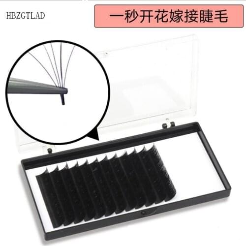 Instantly bloom C D CC DD curl 0.07 high-quality mink silk eyelash extension fake eyelash extension,individual nature eyelashe