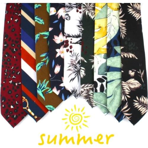 Linbaiway 7cm Novelty Necktie for Men Handmade Cotton Tie For Women Casual Business Gravatas Neck ties Corbatas Custom Logo