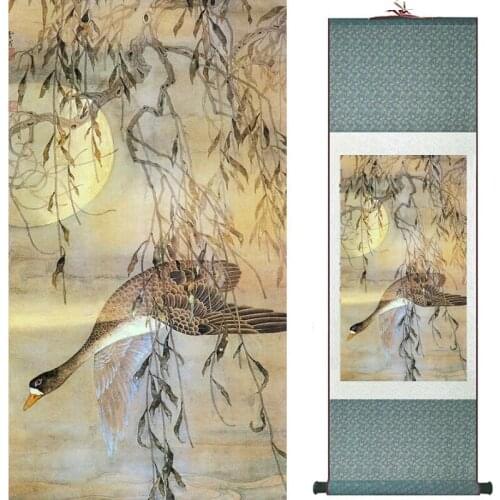 Birds and flowers painting home office decoration painting living room painting 19082405