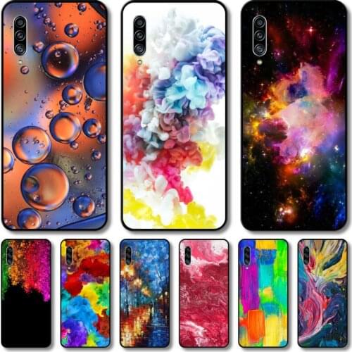 Color pictures Phone Case Hull For Samsung Galaxy M 10 20 21 31 30 60S 31S Black Shell Art Cell Cover TPU