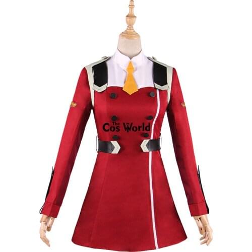 DARLING In The FRANXX ZERO TWO Dress Cosplay Costumes Anime Character Cosplay Uniform Outfit Fancy Party Dress