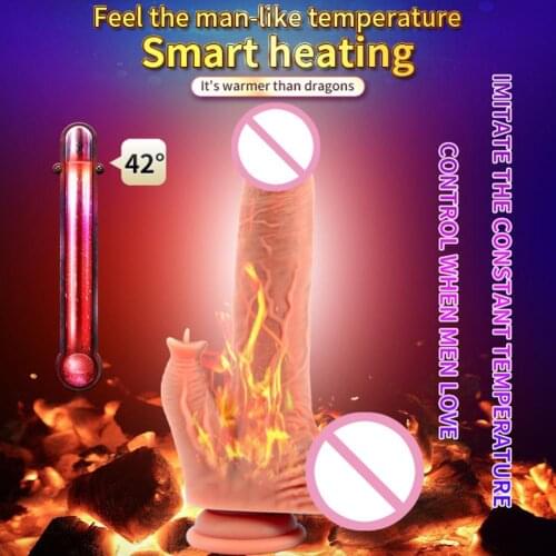 OLO Heating Masturbator Swing 7 Frequency Vibration Telescopic Clit Stimulator Chargeable Masturbator Massage Stick for Women