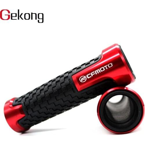 For CFMOTO 400NK 400 NK 650NK 650 NK Motorcycle Accessories Grip CNC Aluminum PVC Anti-Skid Handlebar Grips