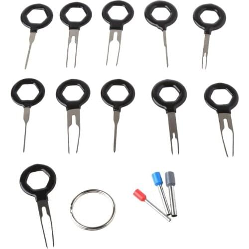 11 Pcs Car Terminal Removal Tool Kit Wiring Connector Pin Release Extractor