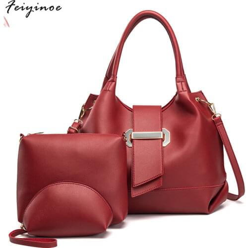 2020 New Fashion Women Handbags PU Leather Totes Bag Tophandle Crossbody Bag Shoulder Bag Lady Simple Style Bag Lash Package