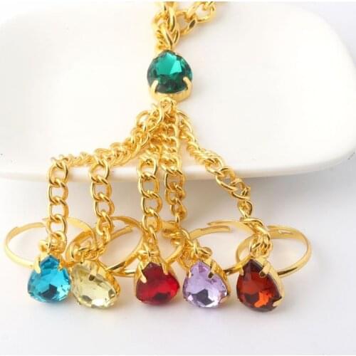 Wholesale 5 Pcs Film and Television Peripherals Charm Bracelet Adjustable Metal Hand Accessory Anime Figure Cosplay Jewelry Gift