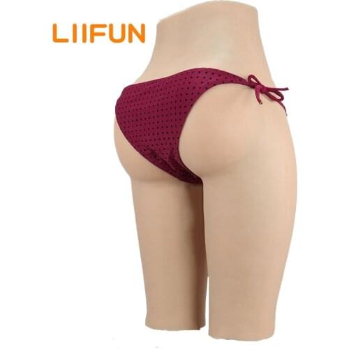 Silicone Realistic Vagina Panties Shemale Crossdresser Pussy Pants Transgender Artificial Sex Fake Underwear Lift Hip Roanyer 18