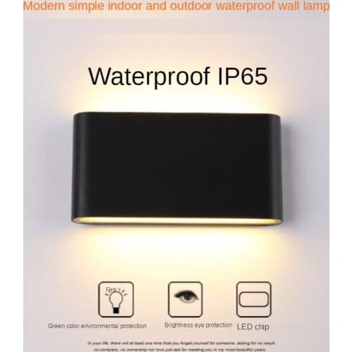 Led Outdoor Light Waterproof IP65 Wall Lamps Up and Down Luminous Garden Villa Porch Balcony Garden Light Corridor Lighting