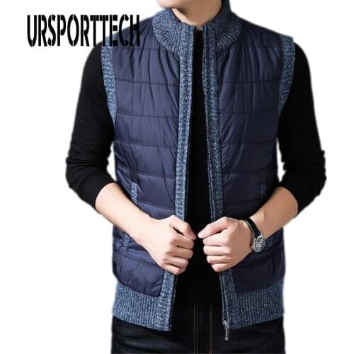 Мужские кардиганы на молнии URSPORTTECH China At AliExpress