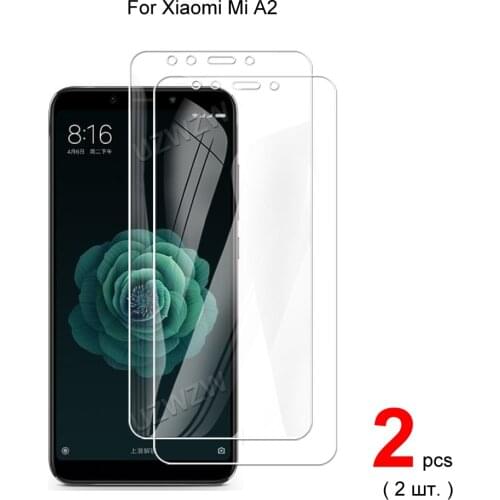 For Xiaomi Mi A2 Mi 6X Premium 2.5D 0.26mm Tempered Glass Screen Protector For Xiaomi Mi A2 Mi 6X Protective Glass
