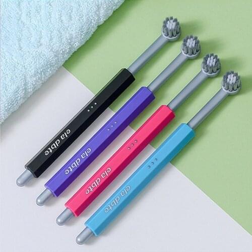 Adult soft toothbrush superfine super soft super soft encryption adult household couple small head toothbrush