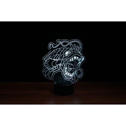 2016 new arrival 3d led light/desk lamp/optical illusions/7 color 3d night lam/amazing 3d illusion led night light lamp