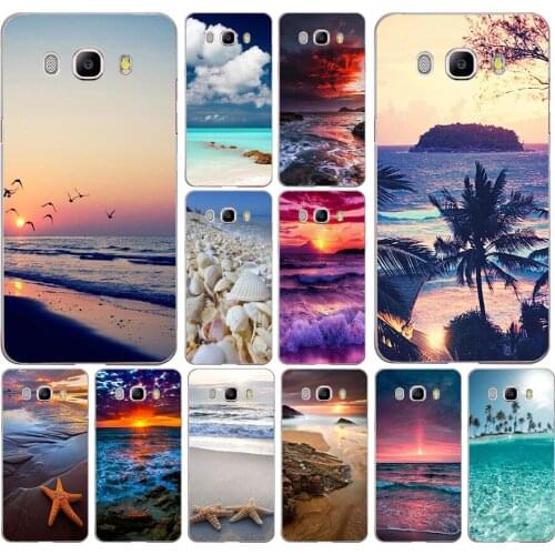 206FG A yellow sea star by the sea02 Soft Silicone Tpu Cover phone Case for Samsung j3 j5 j7 2016 2017 j330 j2 j6 Plus 2018