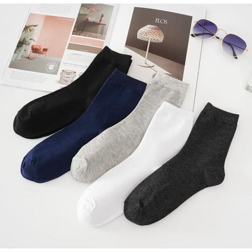Anewmorn Mens Black Socks